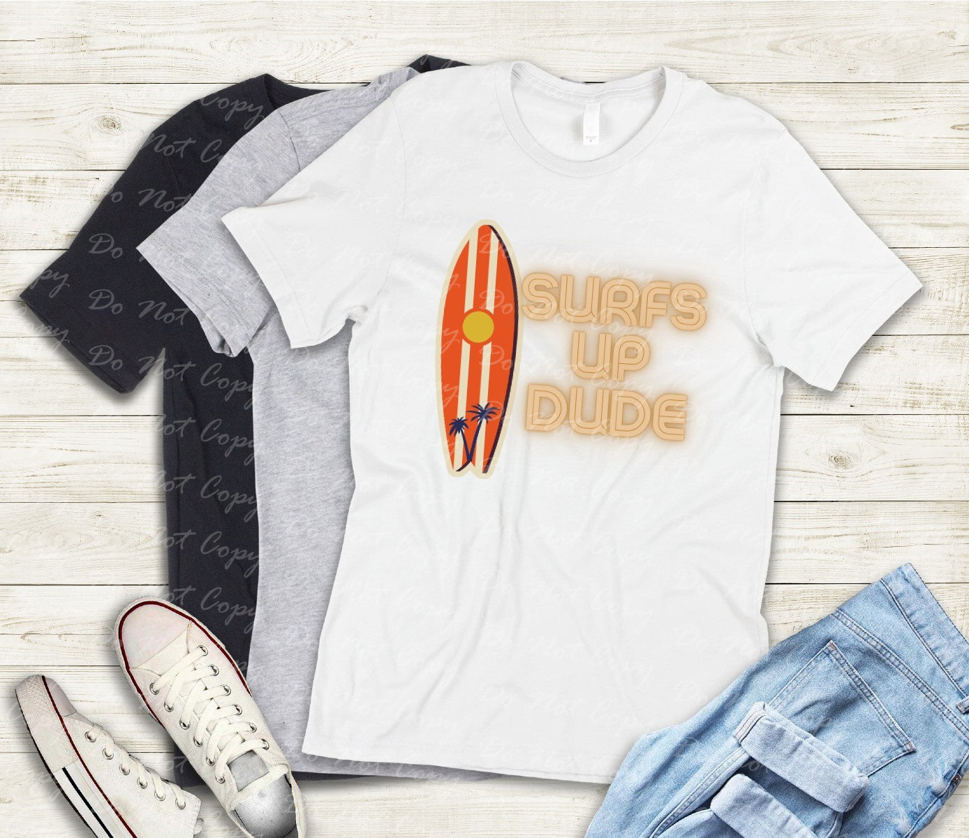 H-72 Surfs Up Dude Tee