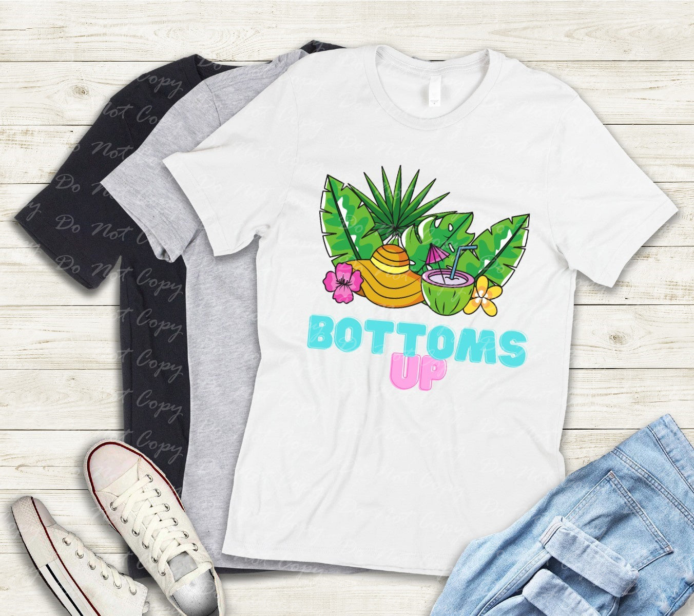 H-80 Bottoms Up Tee