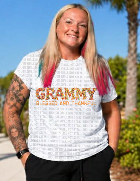 I-116 Blessed and Thankful tee