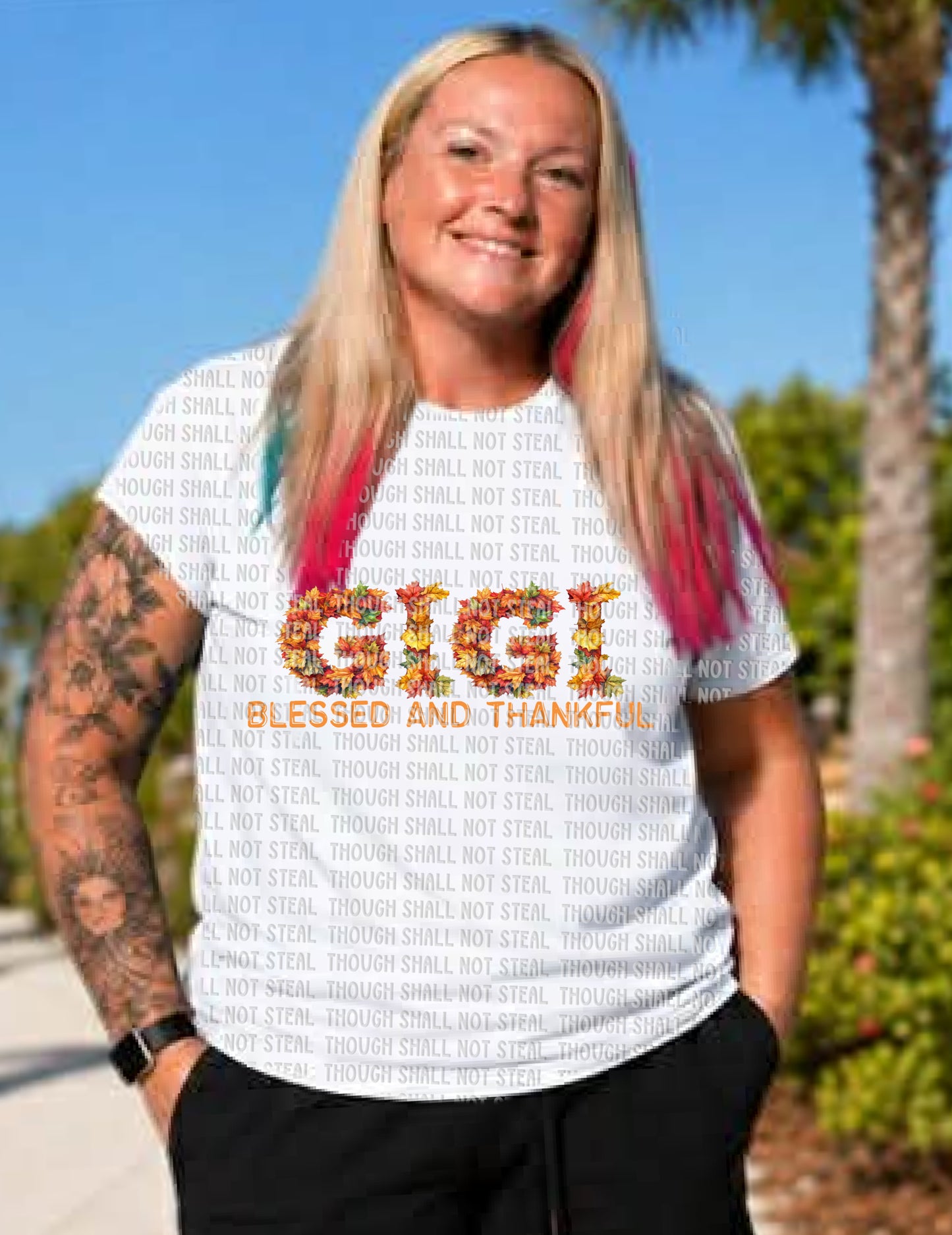 I-116 Blessed and Thankful tee