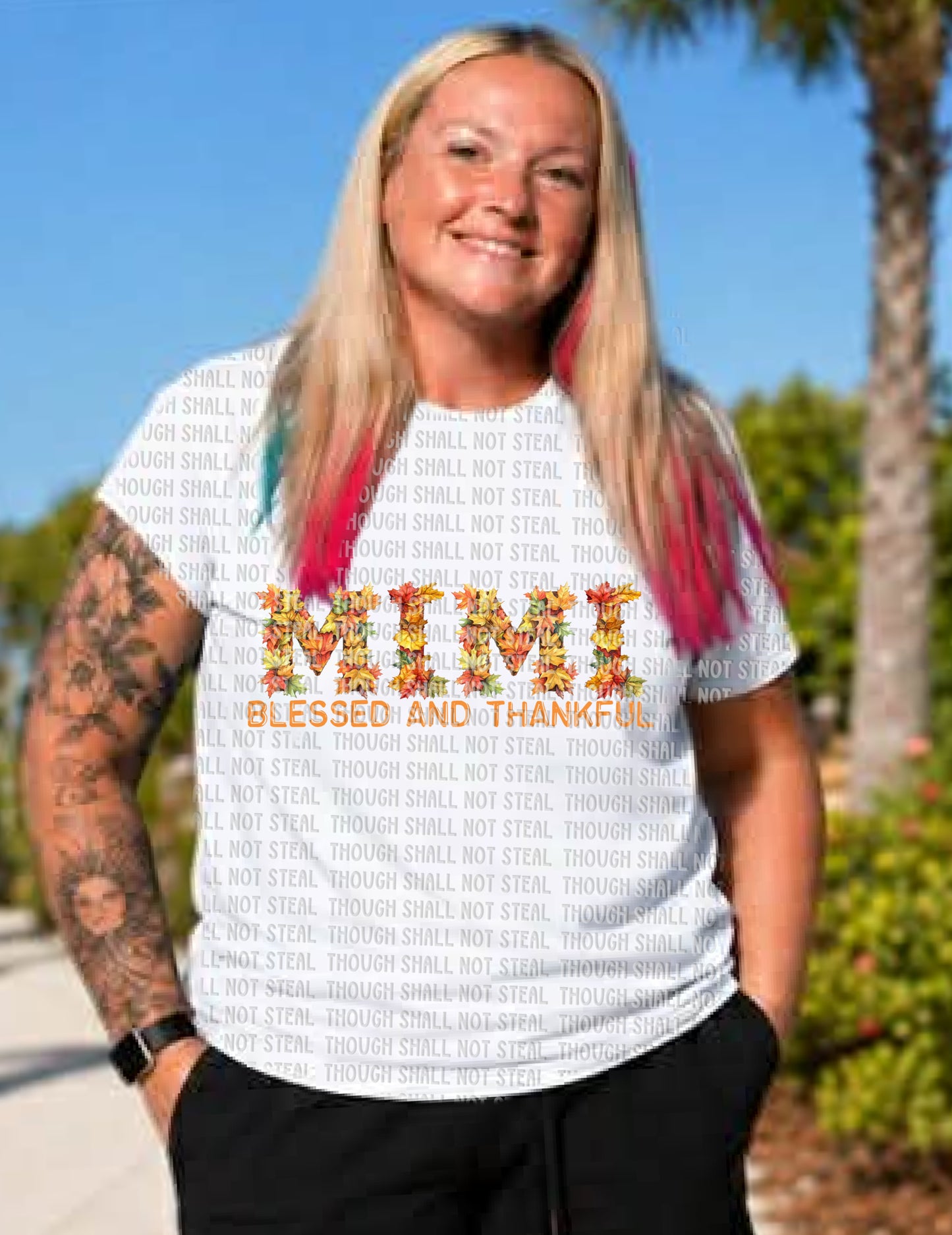 I-116 Blessed and Thankful tee