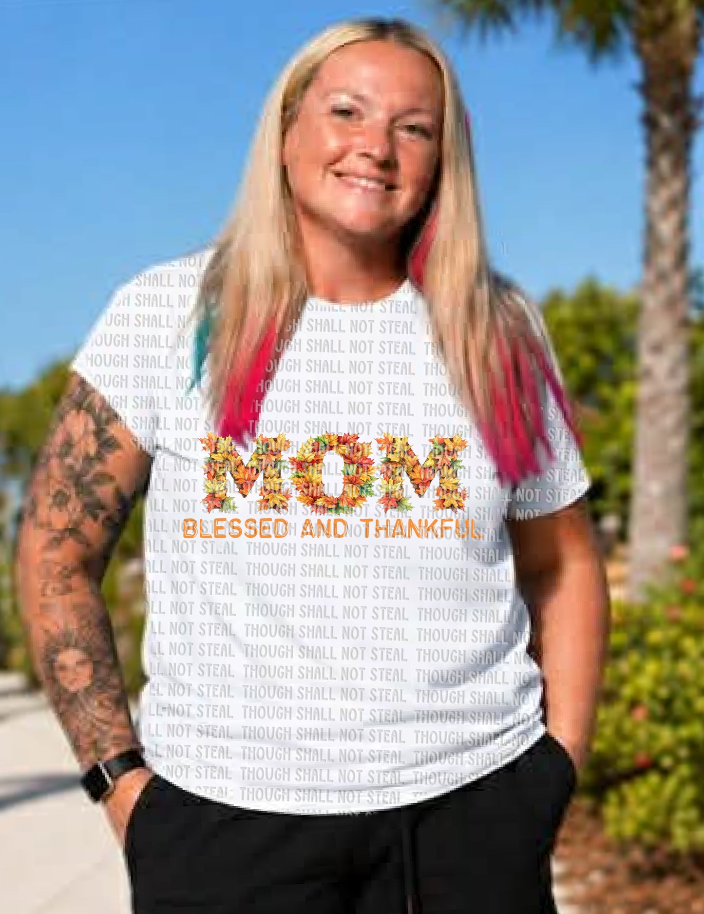 I-116 Blessed and Thankful tee