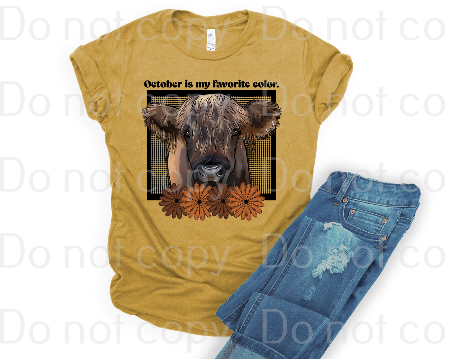 I-20 October is my favorite color fall Tee