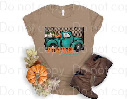 I-21 Pumpkin season fall Completed Tee