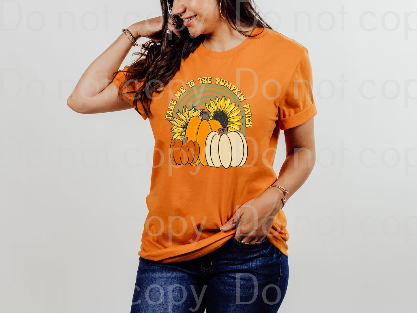 I-25 Take me to the pumpkin patch fall Completed Tee