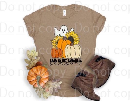 I-26 Fall is my favorite season Completed Tee