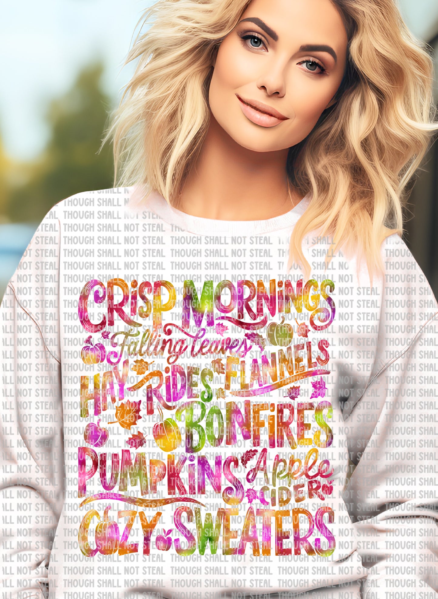 I-77  Fall Words Tee