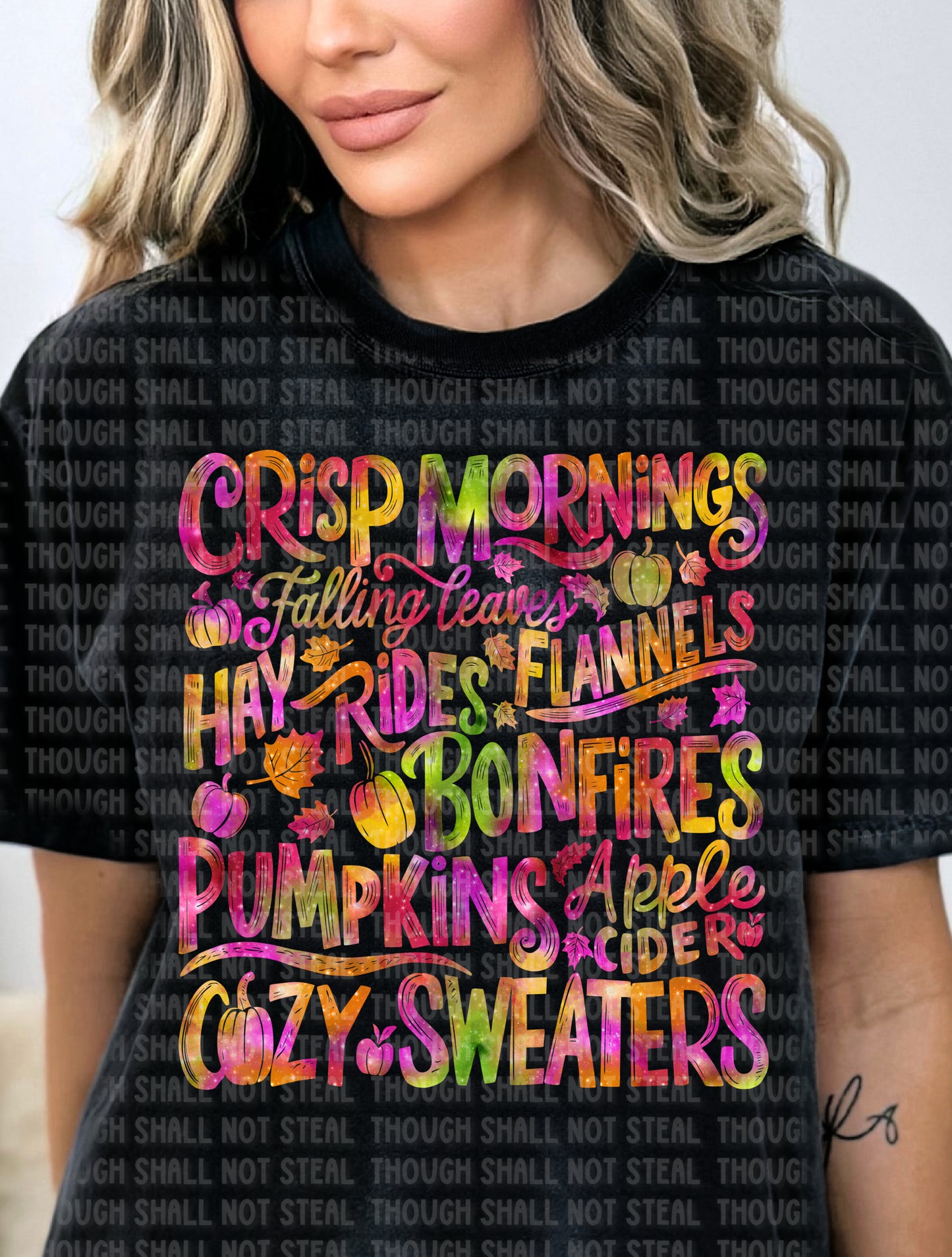 I-77  Fall Words Tee