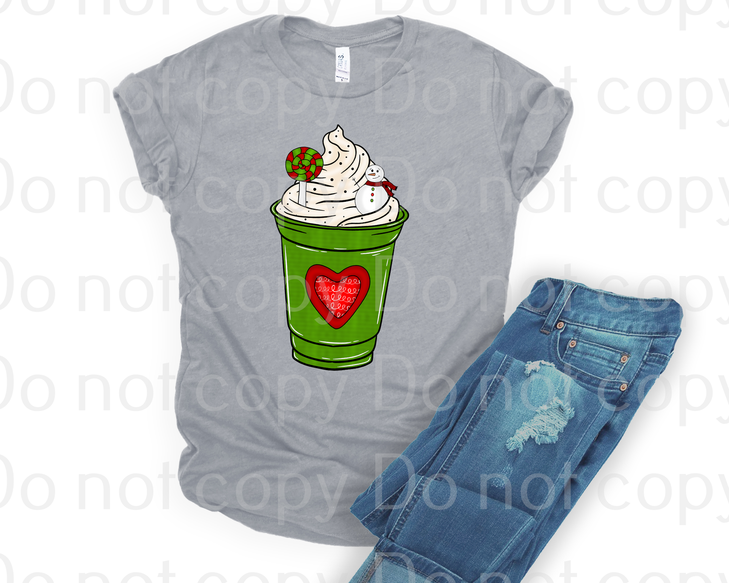 J-04 Winter coffee cup Completed Tee