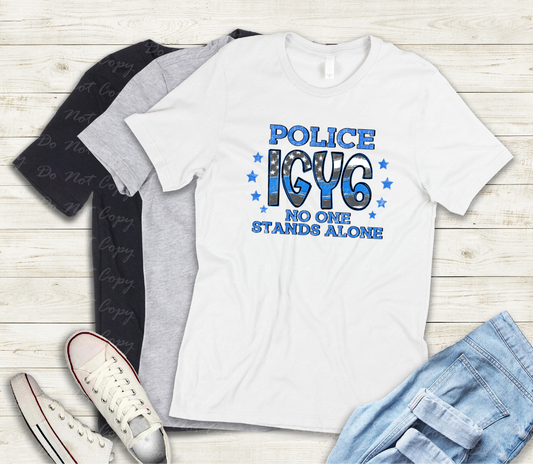 K-41 E Police - I got your 6 tee