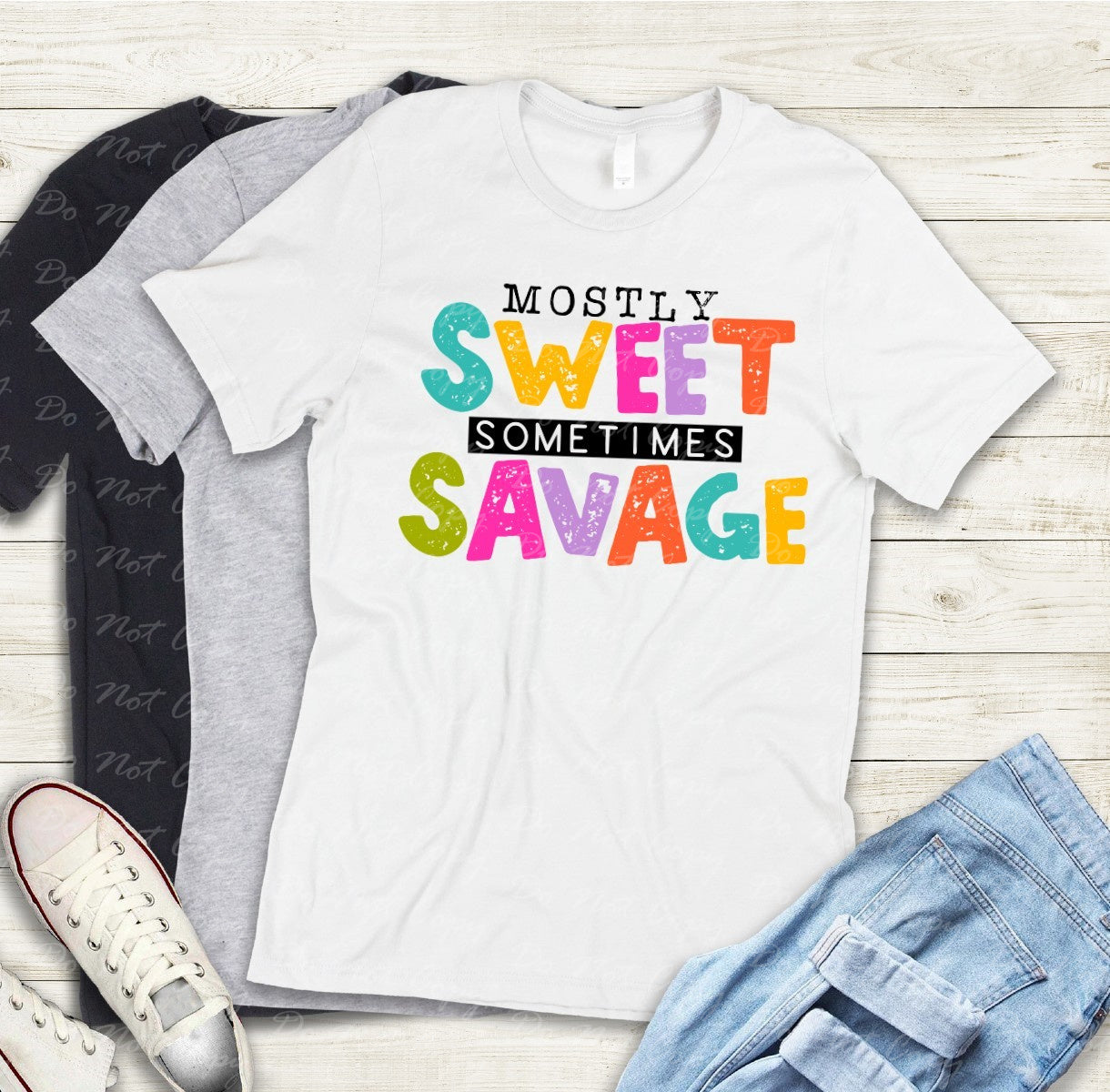 L-03 mostly sweet sometimes savage Tee
