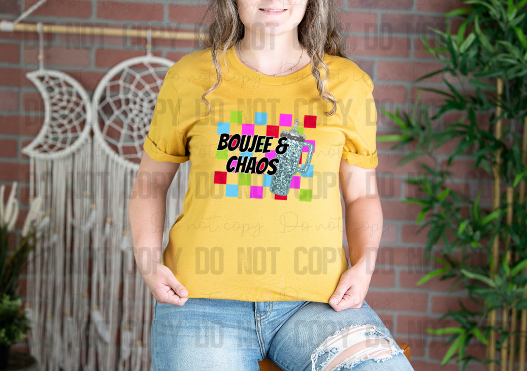 L-148 Boujee & Chaos Colorful Tee