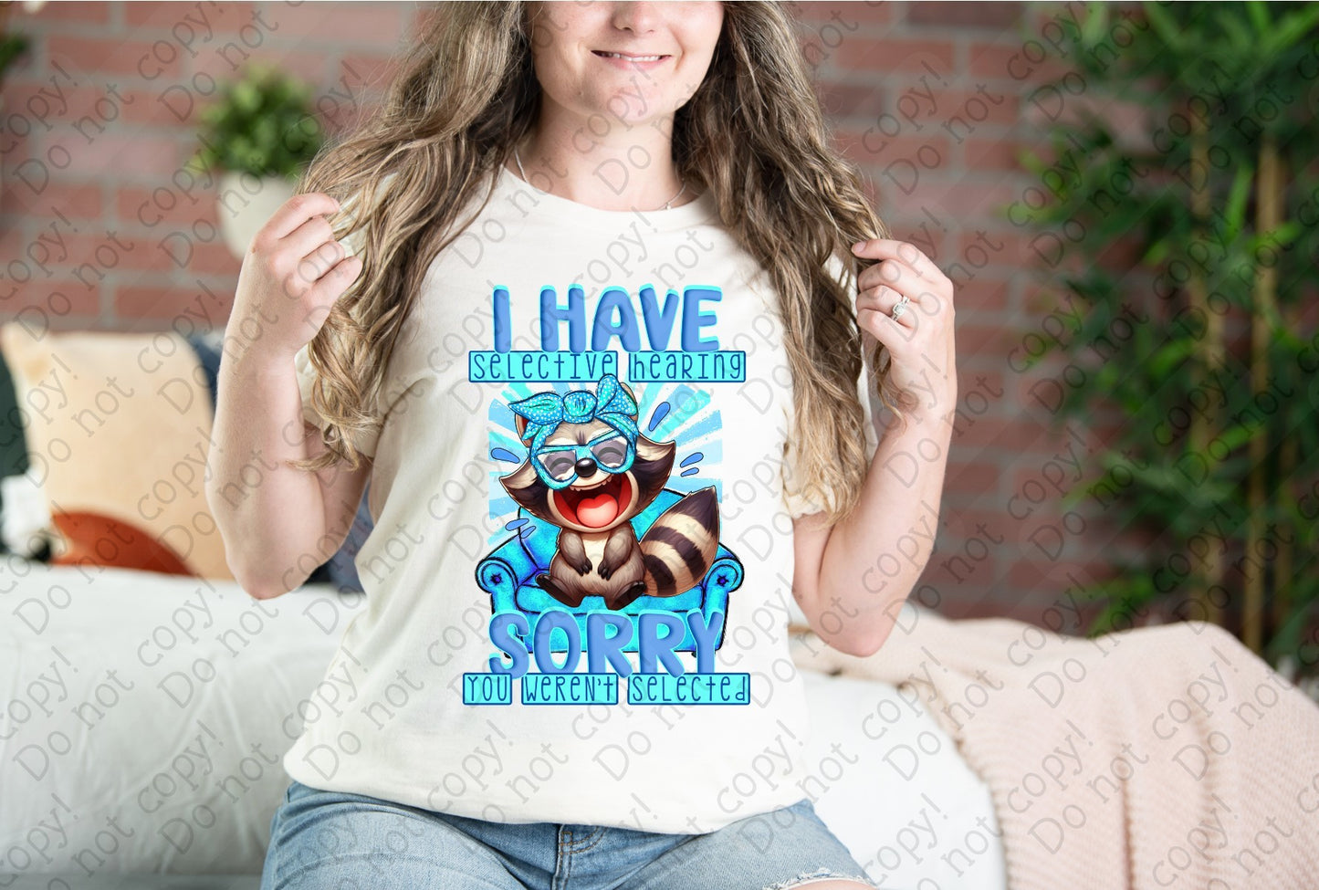 L-240 I Have Selective Hearing tee