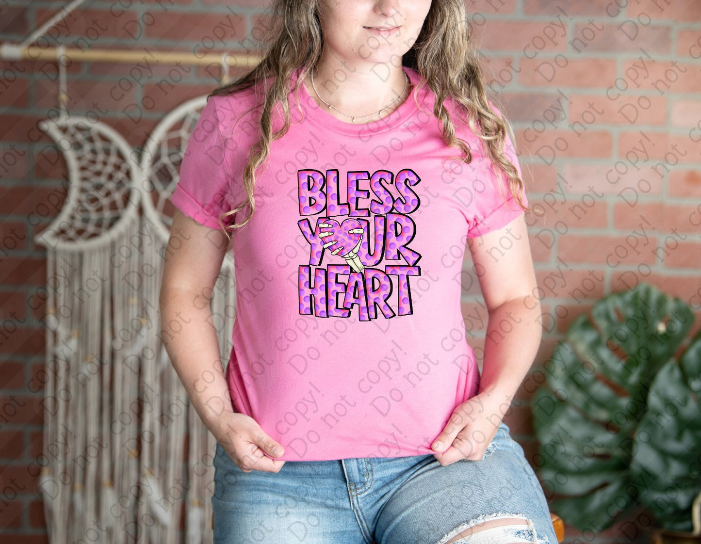 L-244 Bless Your Heart tee