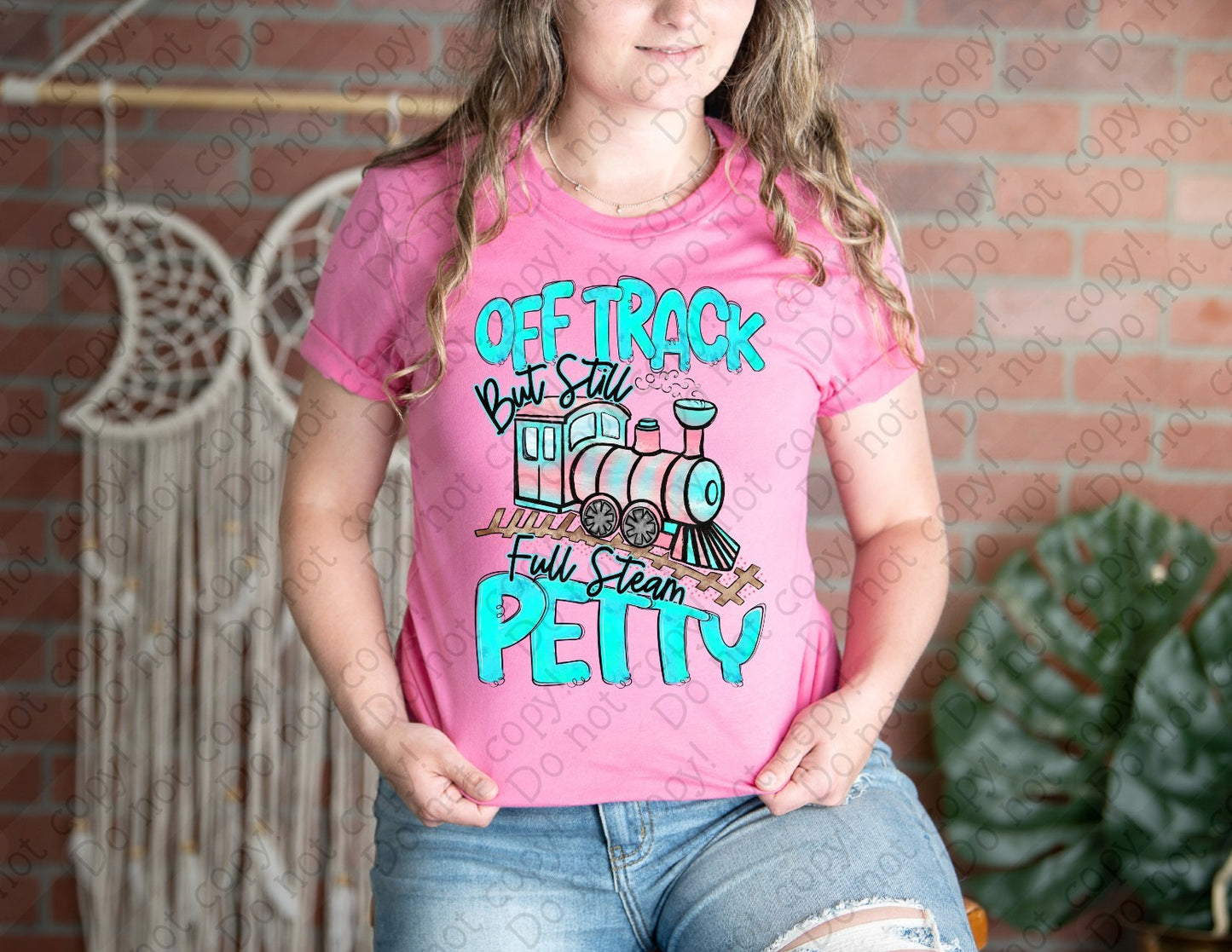 L-248 Off Track But Still Full Steam Petty tee