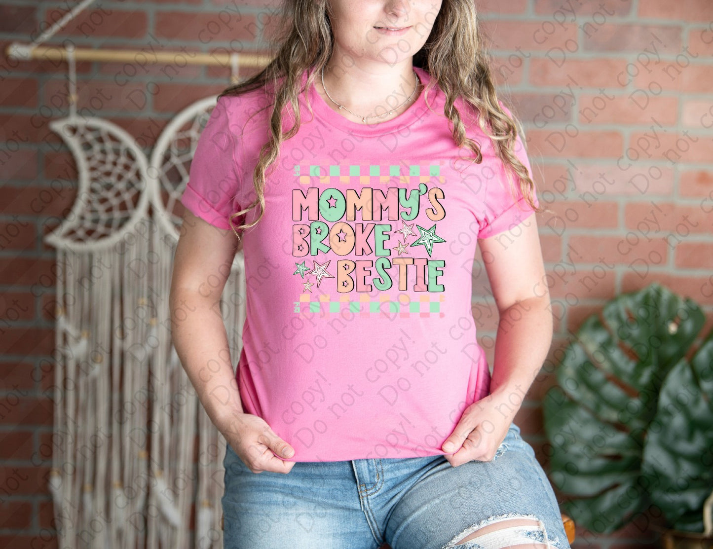 L-252 Broke Bestie tee