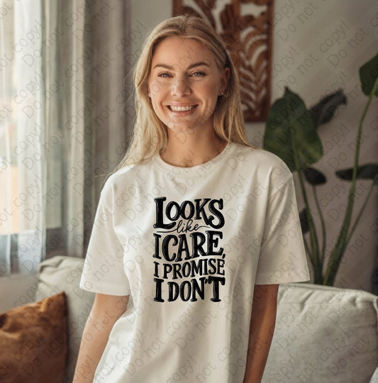 L-266 Looks Like I Care tee