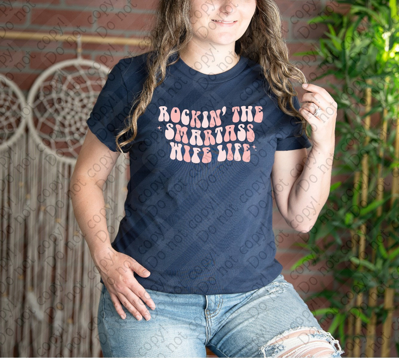 L-296 Rockin The Smart Ass High Life tee