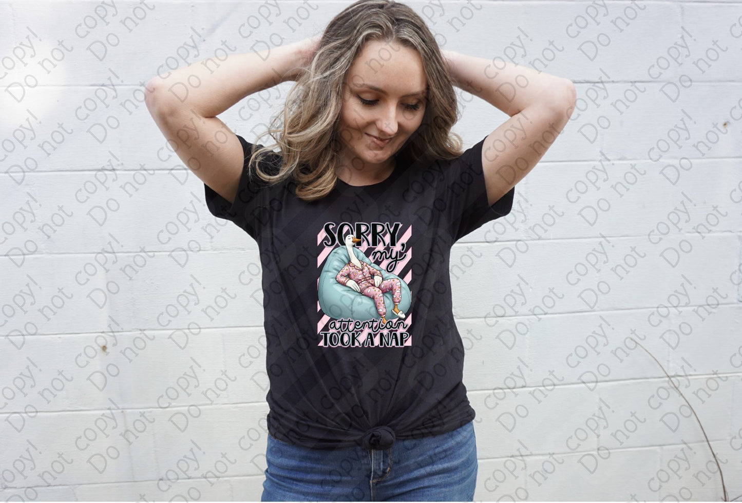 L-302 Sorry, my interest took a nap tee