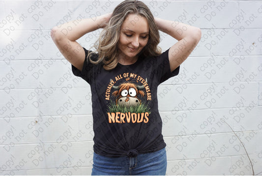 L-312 Actually All of my systems are nervous tee