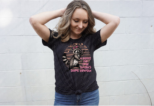 L-322 A Penny for your Thoughts Seems Expensive tee