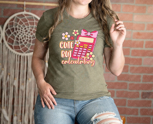 L-330 Cute but calculating tee