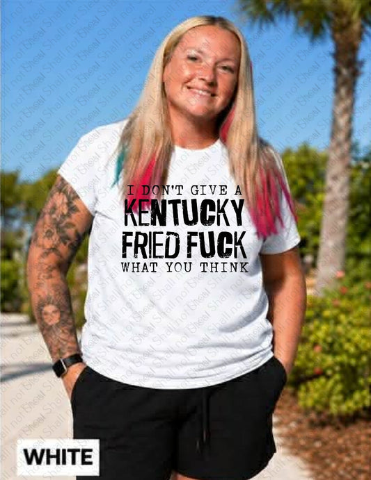 L-334 I Don't Give a Kentucky Fried tee