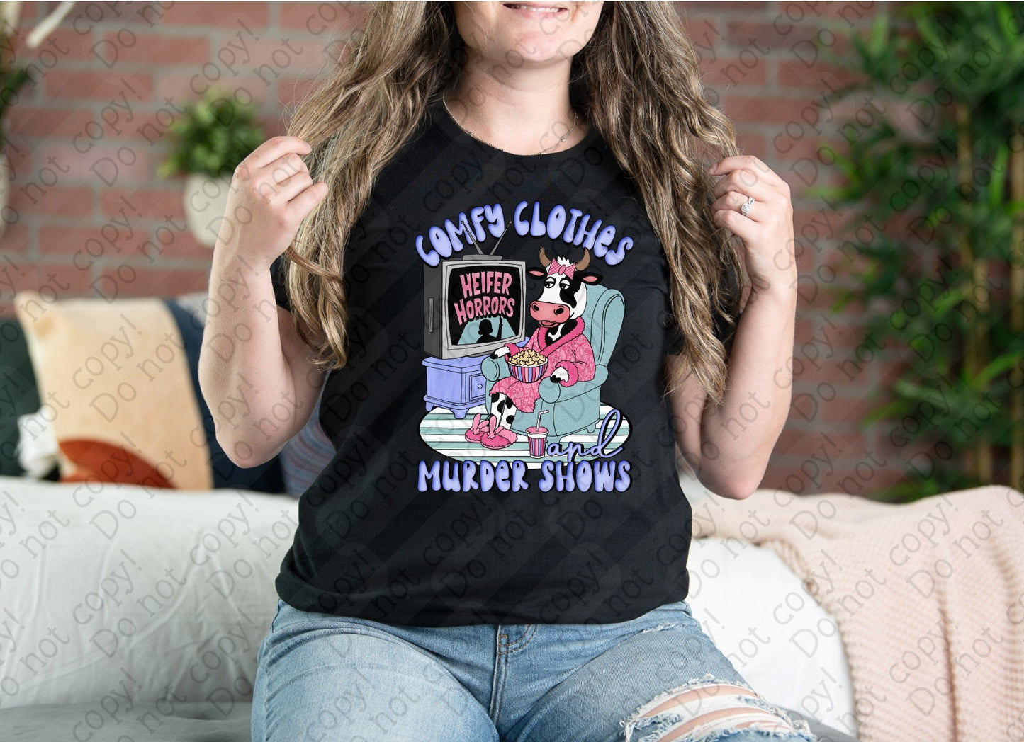 M-08 Comfy Clothes and Murder Shows Tee