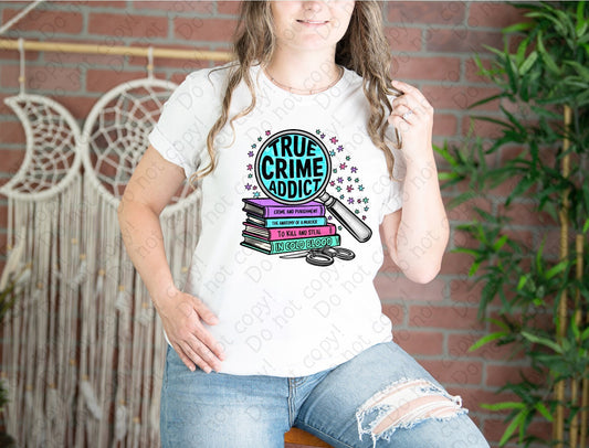 M-21 True Crime Addict Tee