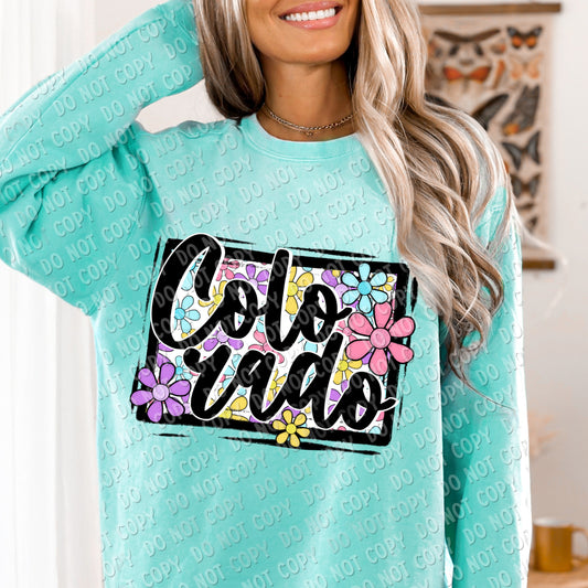 F-1F Flower State Colorado Tee