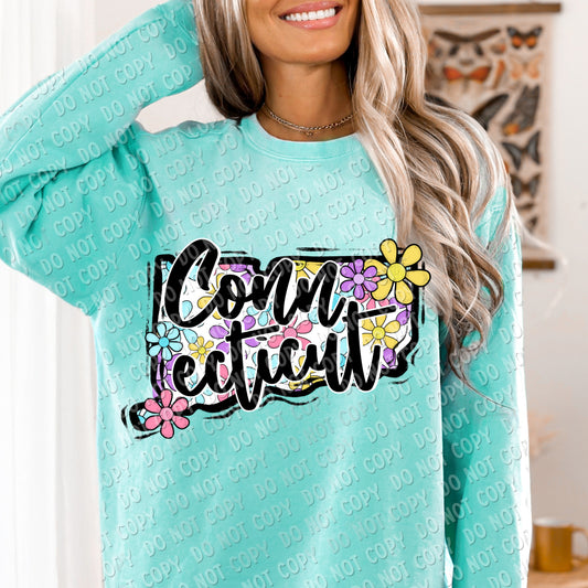 F-1G Flower State Connecticut Tee