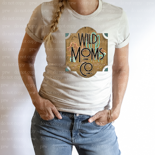 N-09 Wild moms co Tee