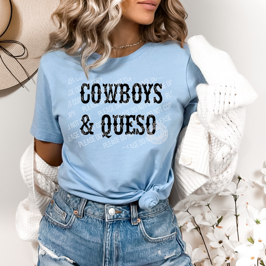 N-17 cowboys & queso Completed Tee