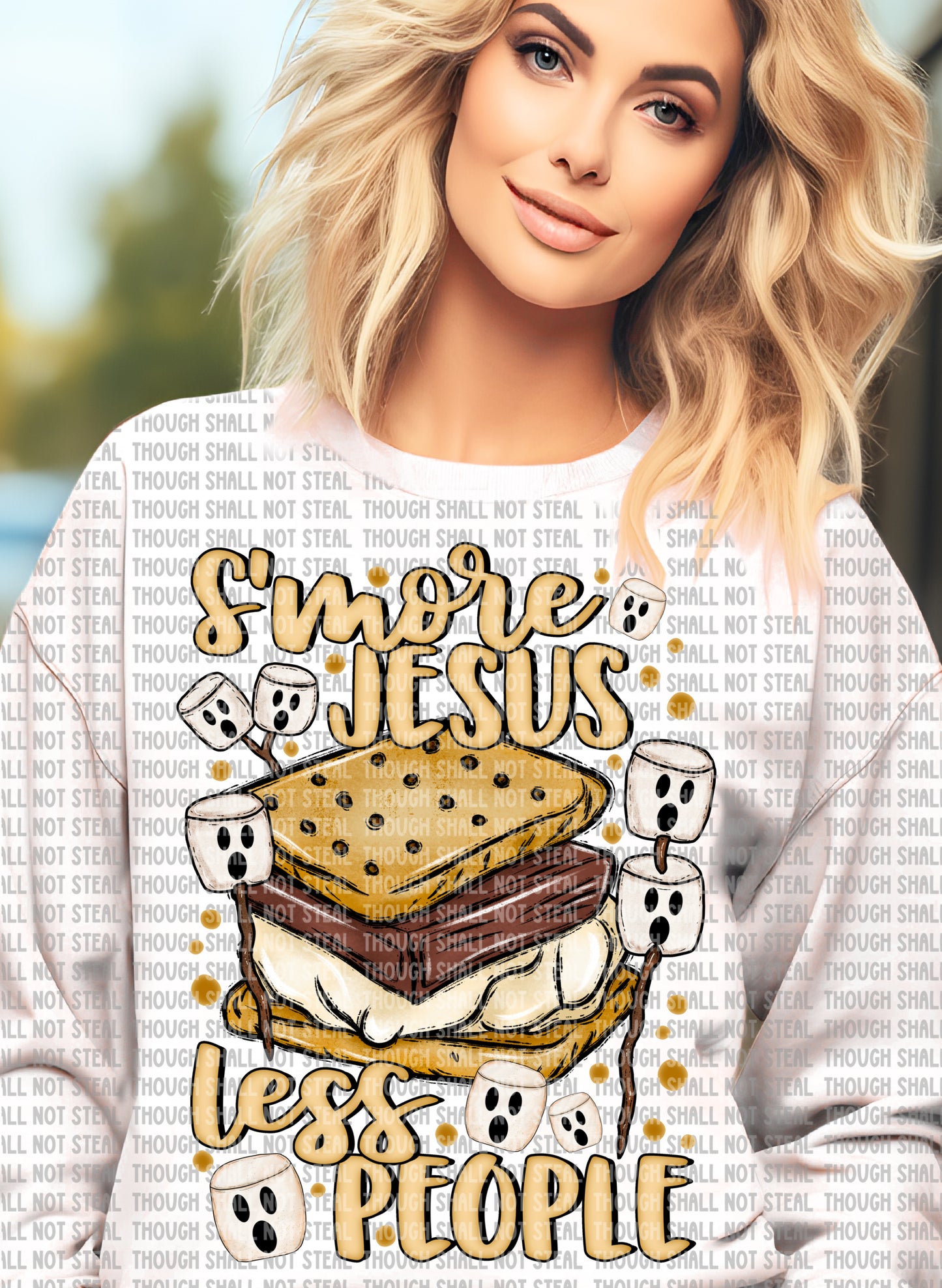 O-68 S'more Jesus, Less People tee
