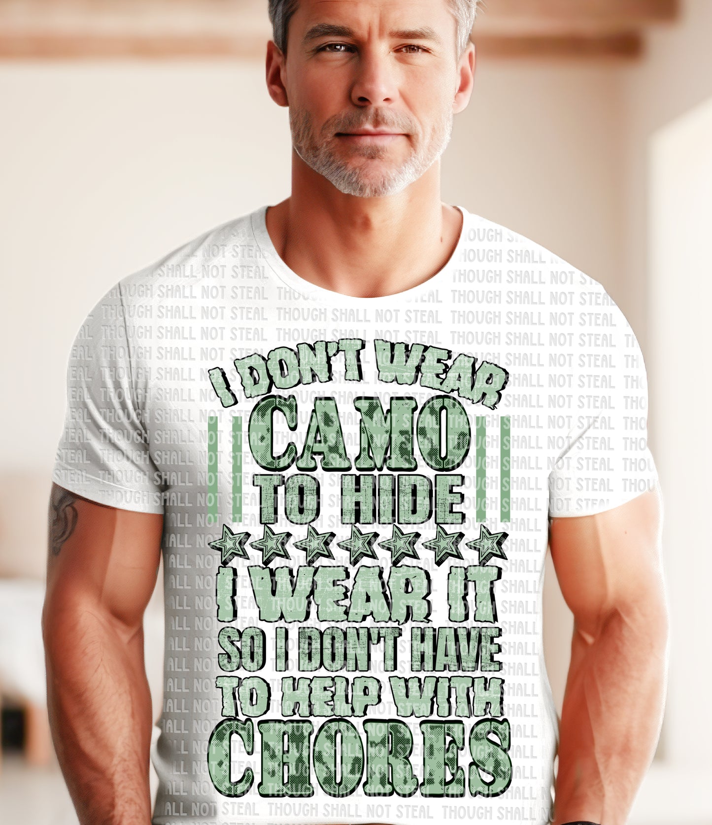 T-31 I don't wear Camo to Hide Tee