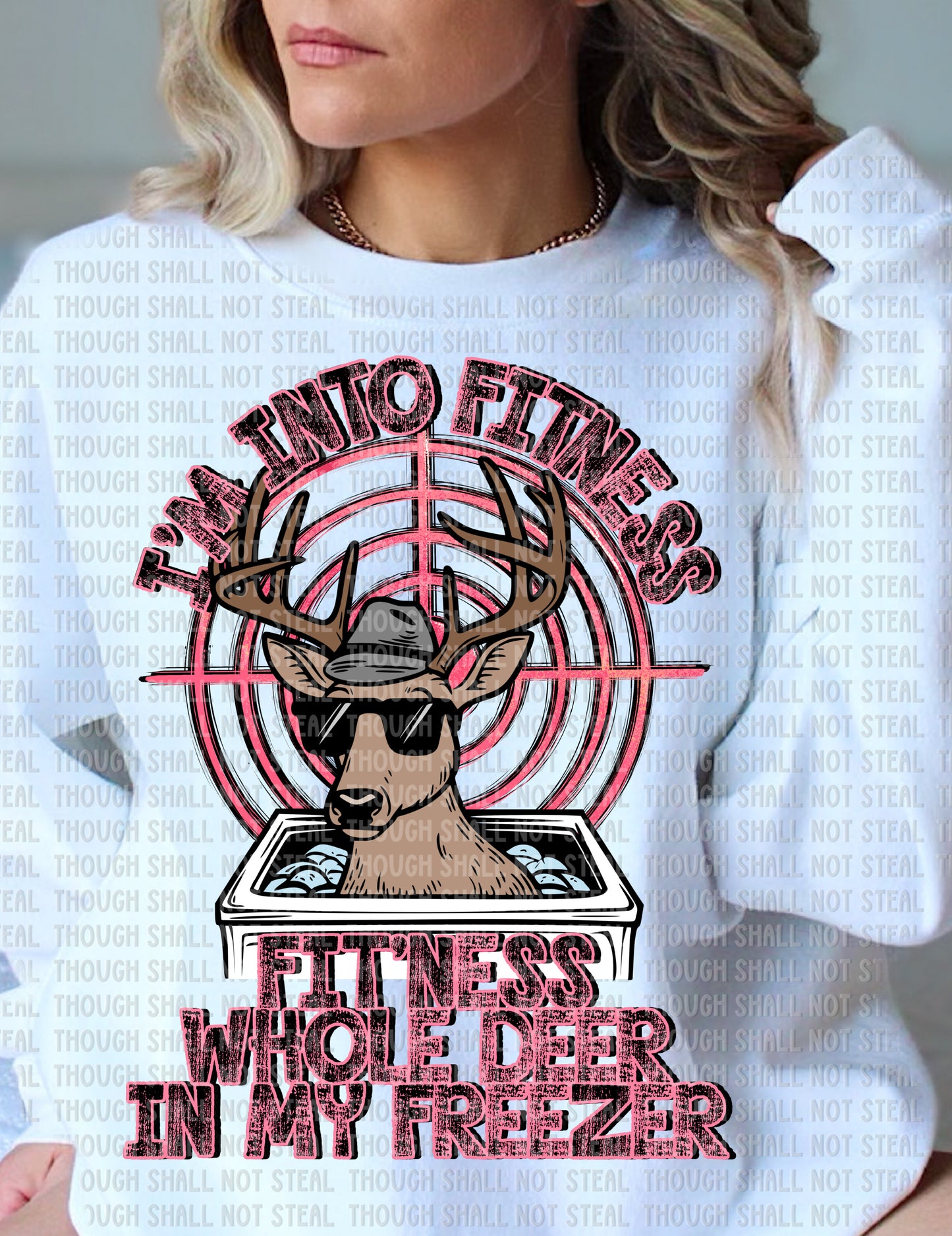 T-32 I'm into Fitness - Feminine Tee