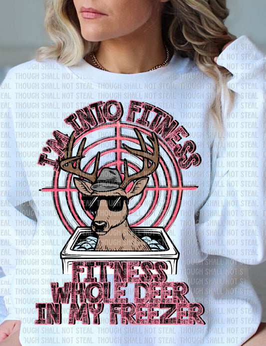 T-32 I'm into Fitness - Feminine Tee