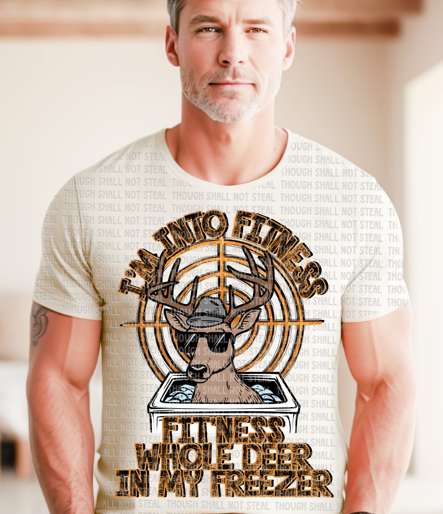 T-33 I'm into Fitness - Masculine Tee