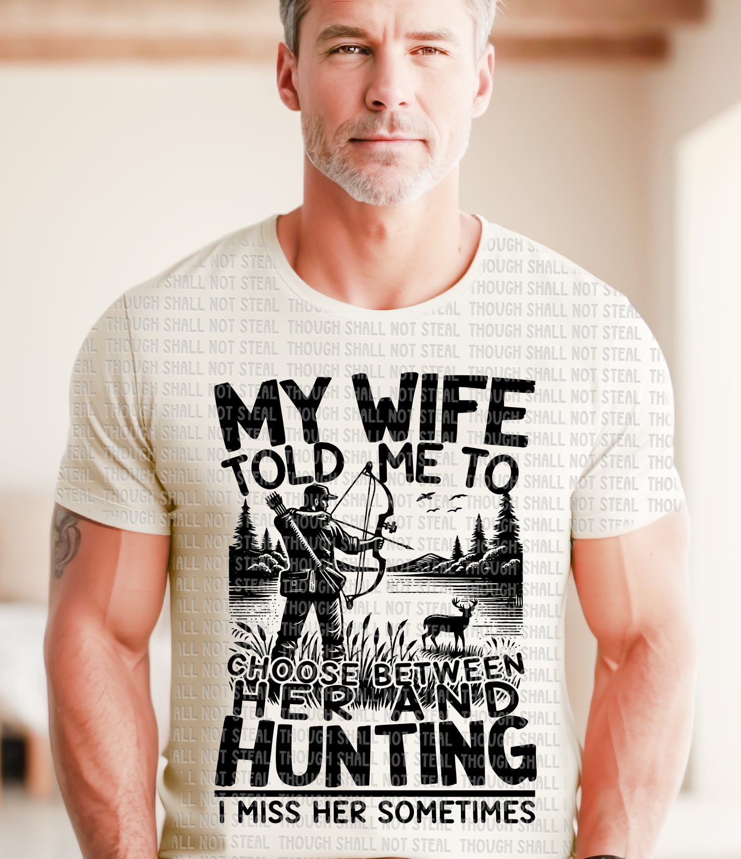 T-41 My Wife Told Me to Choose Tee