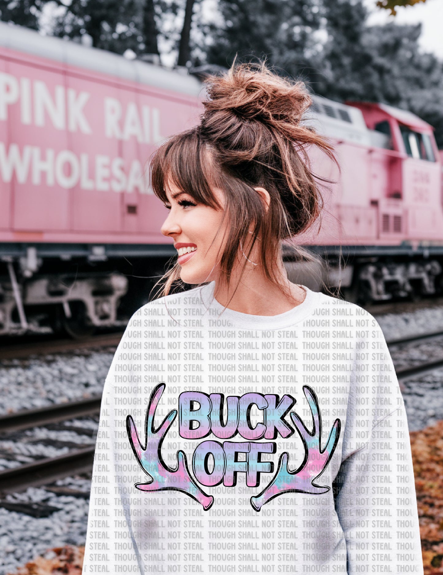 T-49 A Feminine - Buck Off tee