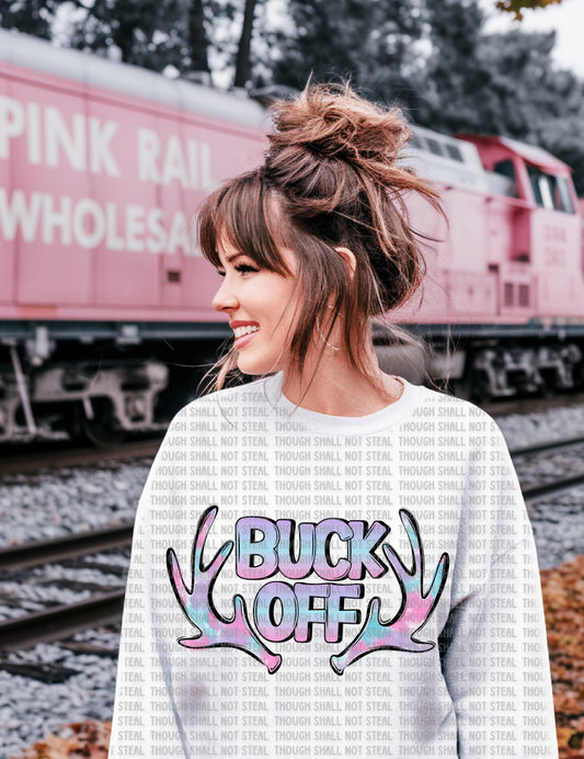 T-49 A Feminine - Buck Off tee