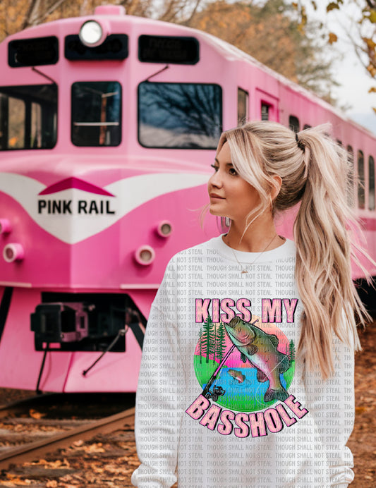 T-54 A Feminine - Kiss My Basshole tee