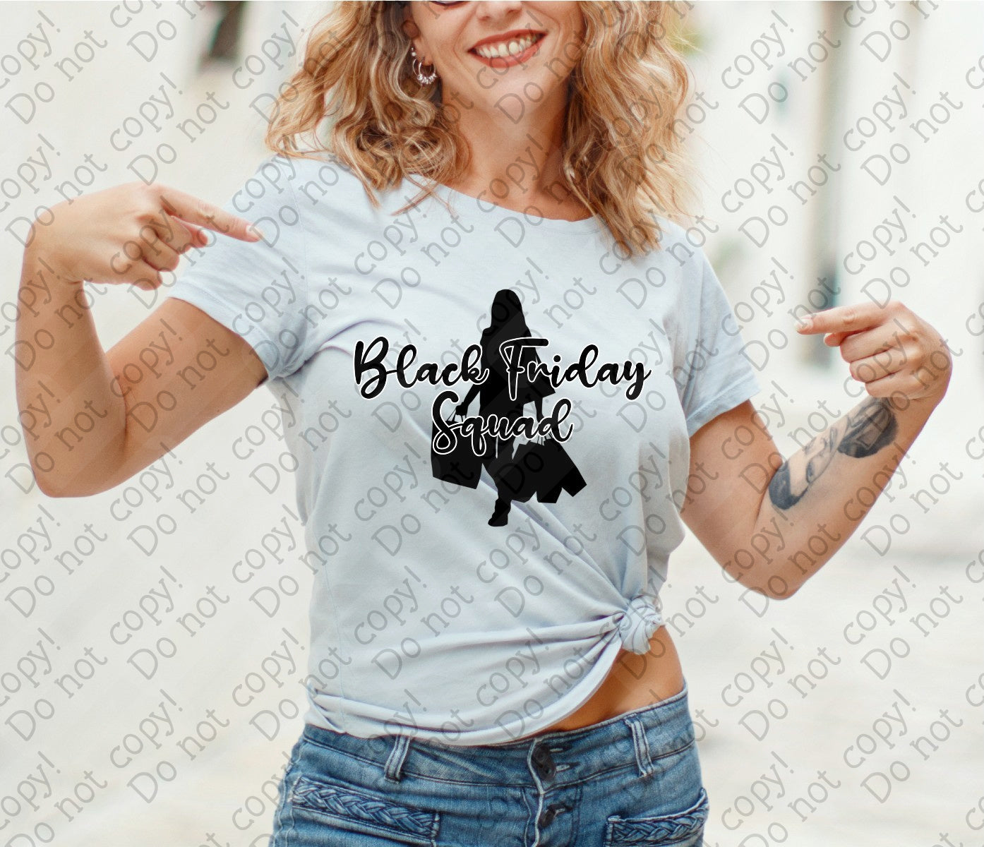 U-114 Black Friday Squad tee