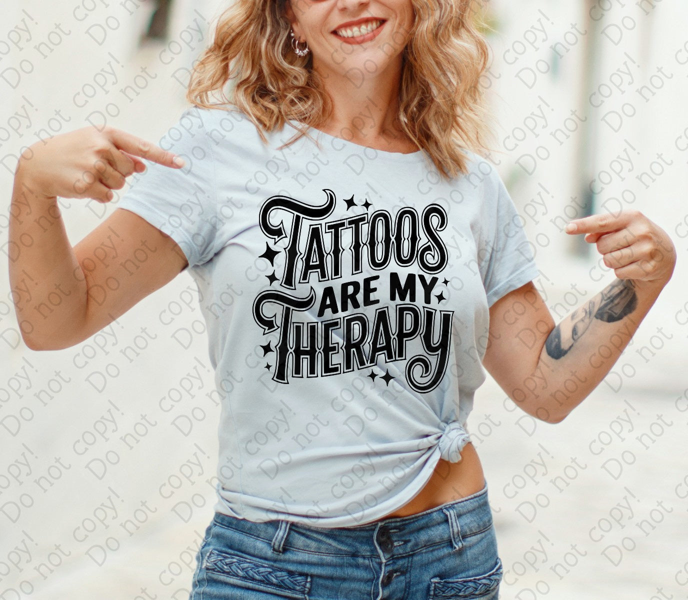 U-87 Tattoos are my Therapy tee
