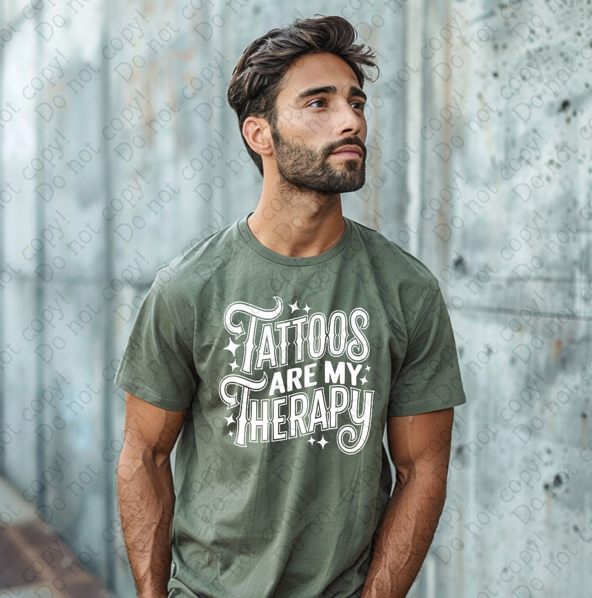 U-87 Tattoos are my Therapy tee