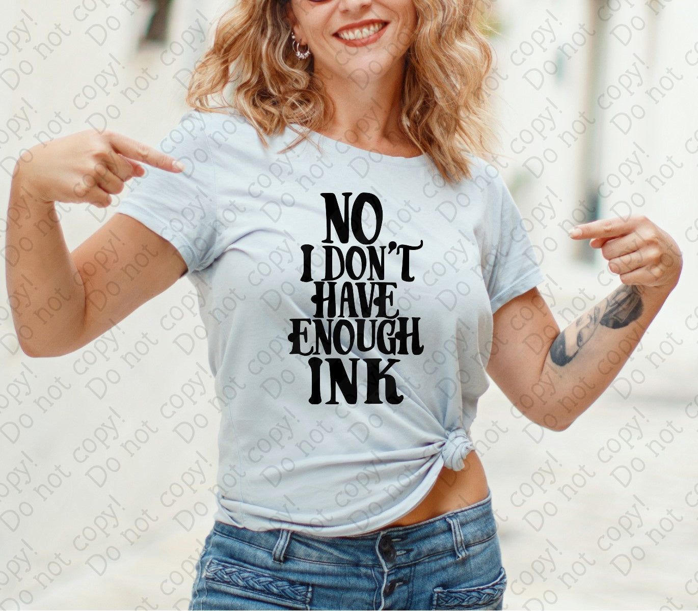 U-90 No I don_t have enough ink tee