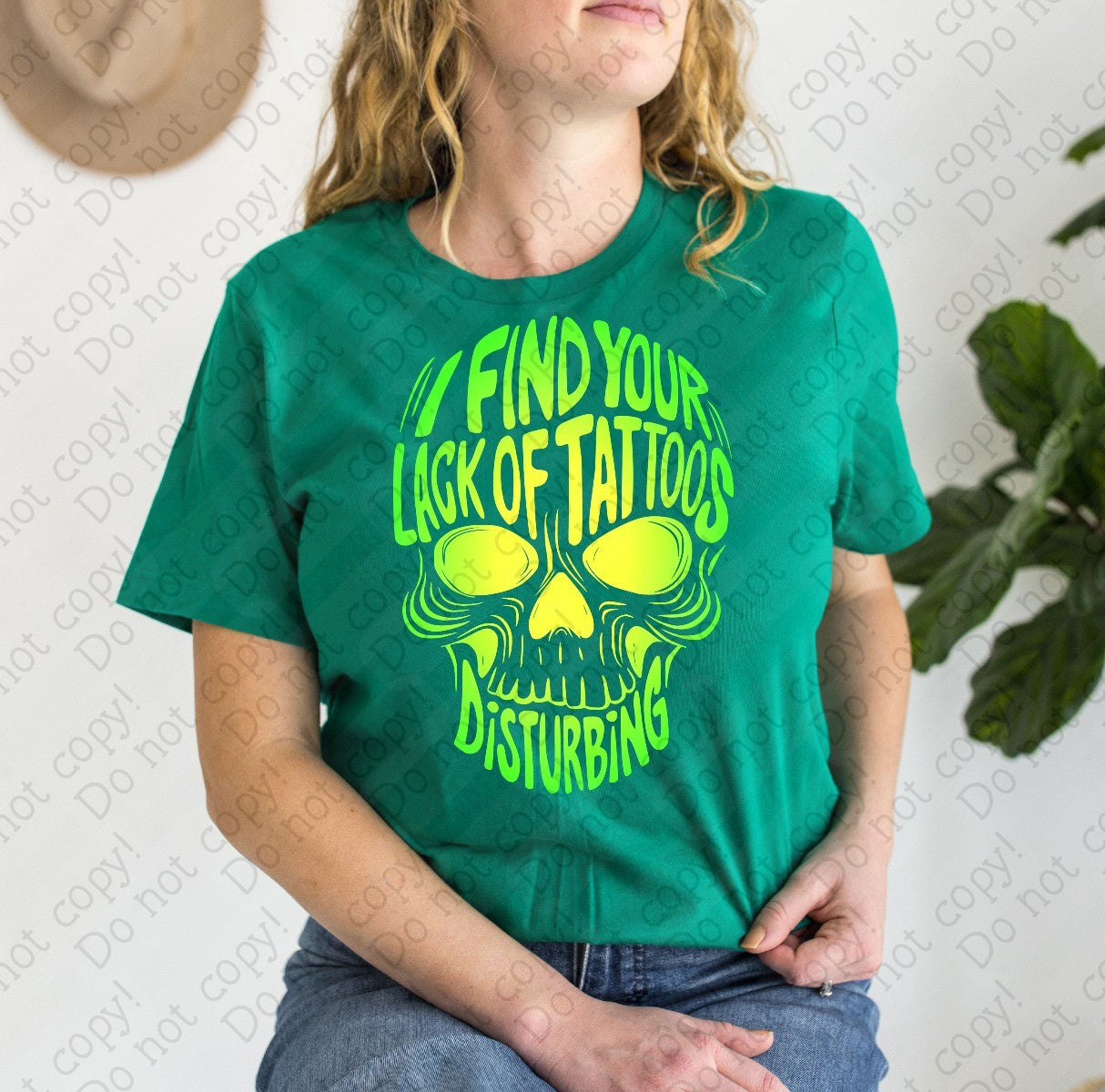 U-94 I Find Your Lack Of Tattoos Disturbing tee