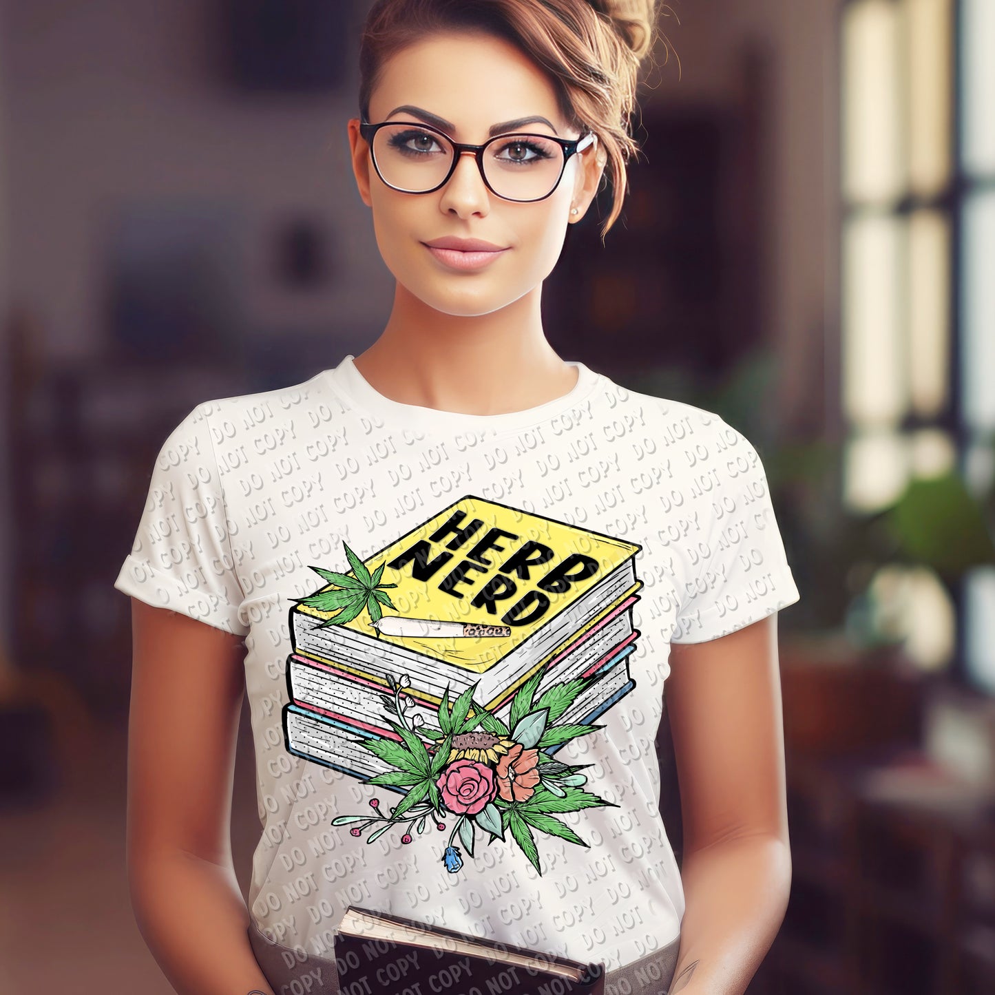 W-11 HERB NERD Completed Tee