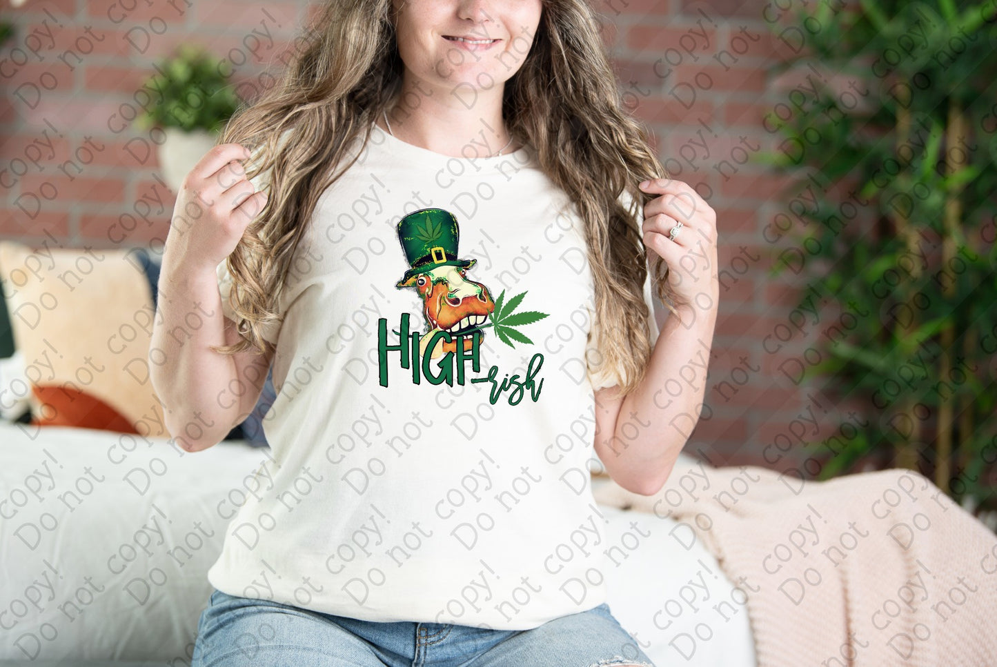 W-33 High-rish with Horse tee