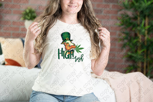 W-33 High-rish with Horse tee